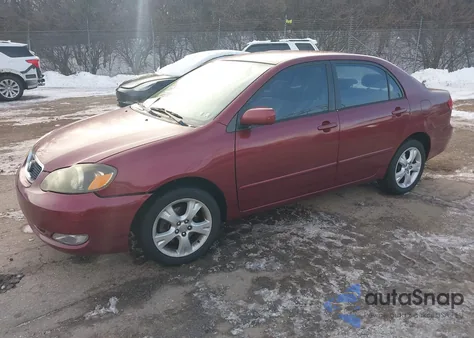 2005 Toyota Corolla Le from USA, damaged, VIN 2T1BR32EX5C488556